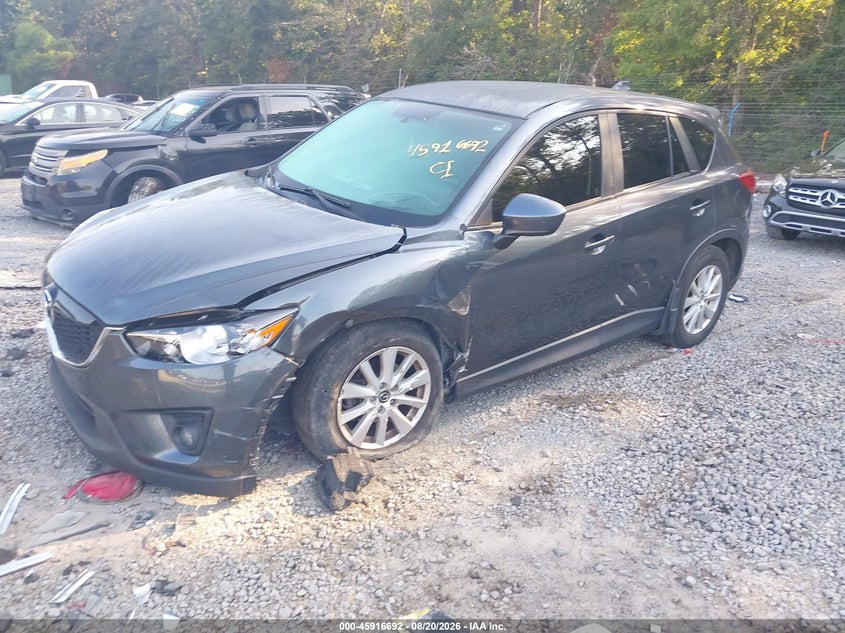 2013 Mazda CX-5, Left Front, IAAI, VIN JM3KE2CE9D0107381 — photo 2