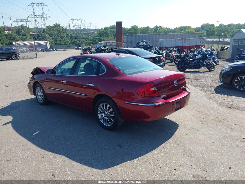 2008 BUICK LACROSSE SEDAN 3.6L V-6 DOHC, VVT, 240HP