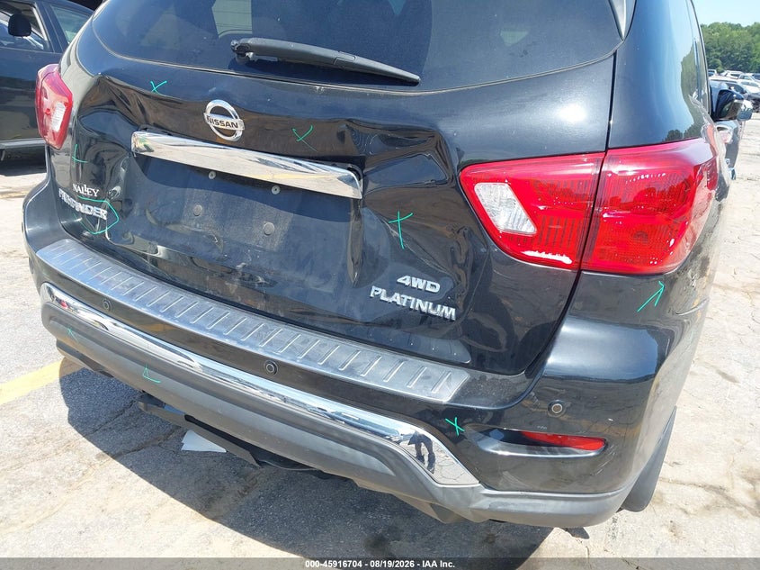 NISSAN PATHFINDER 2017 VIN 5N1DR2MM2HC625926