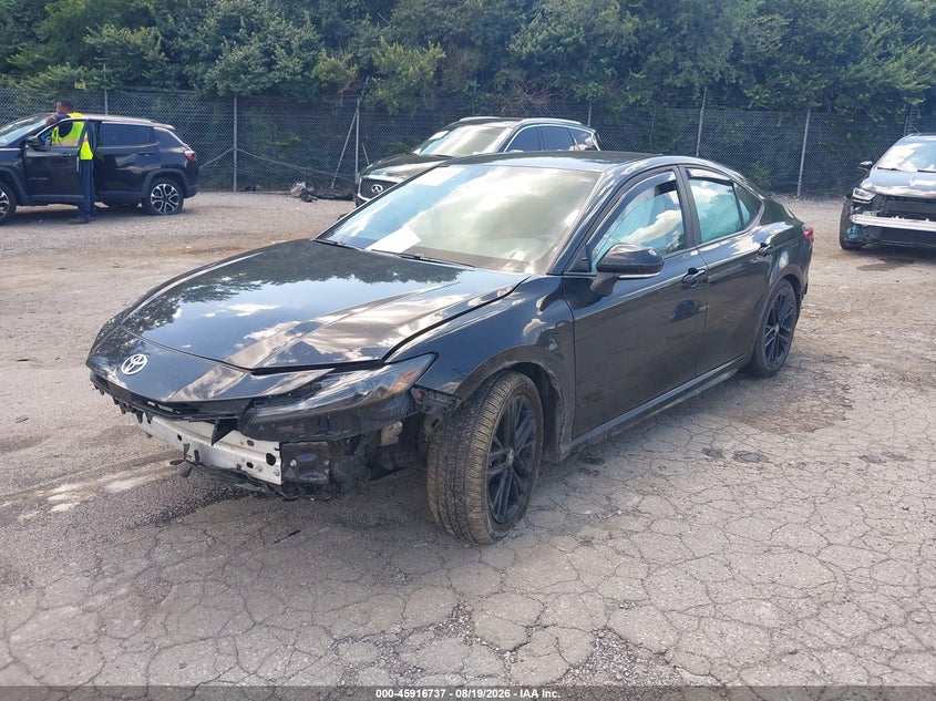 2025 Toyota Camry, Front End, IAAI, VIN 4T1DAACK9SU504345 — photo 2