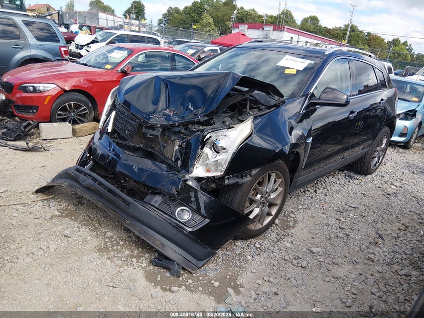Vin: 3gyfnce34gs582374, lot: 46415836, cadillac srx performance collection 20162