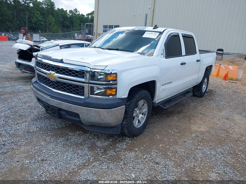 2015 Chevrolet Silverado, Удар сзади, IAAI, VIN 3GCPCPEC3FG193752 — фото 2