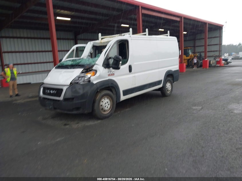 RAM PROMASTER 1500 2019 VIN 3C6TRVAG1KE508961