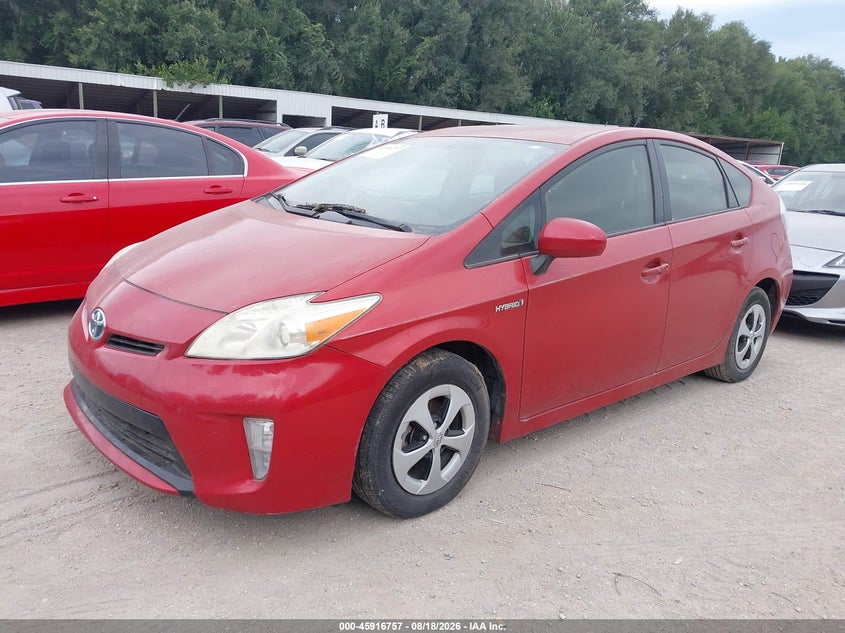 2013 TOYOTA PRIUS auction photo 2