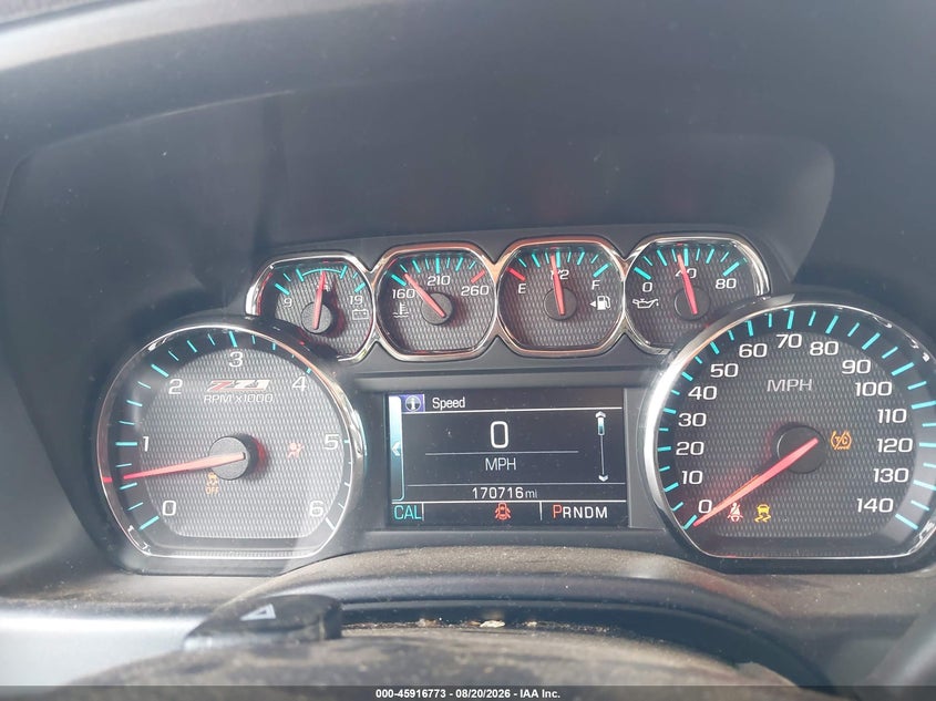 2016 CHEVROLET SILVERADO 1500 auction photo 7