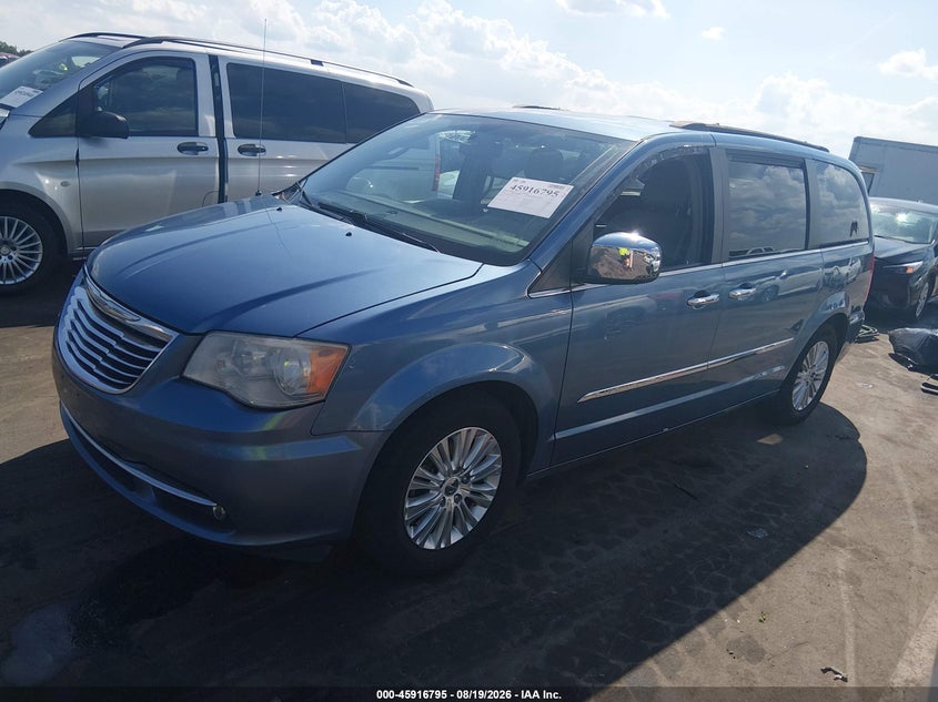 CHRYSLER TOWN & COUNTRY 2011 VIN 2A4RR8DG5BR746112