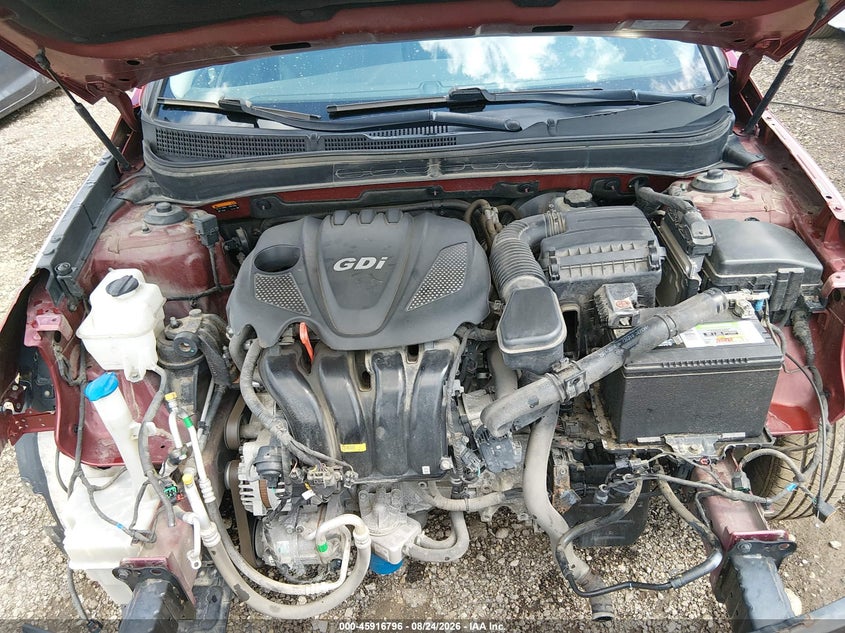 2014 HYUNDAI SONATA SEDAN 2.4L I-4 DI, DOHC, VVT, 190HP