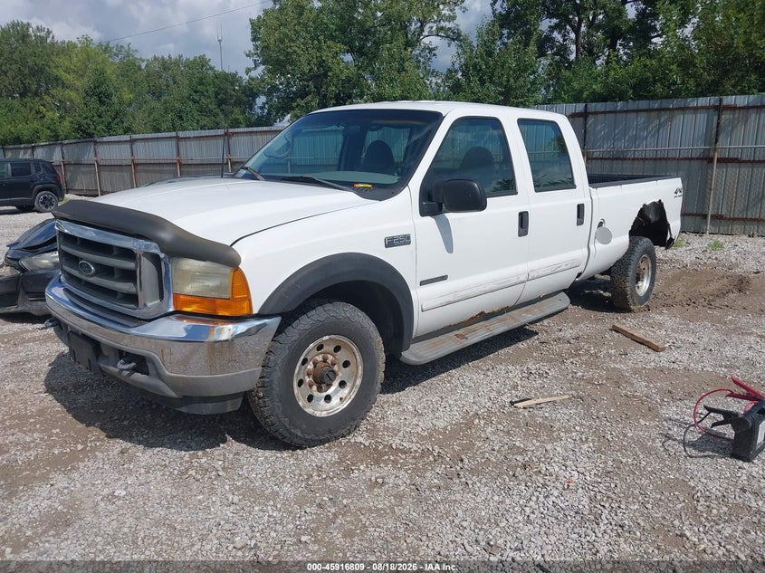 FORD F-250 2001 VIN 1FTNW21F21ED89361