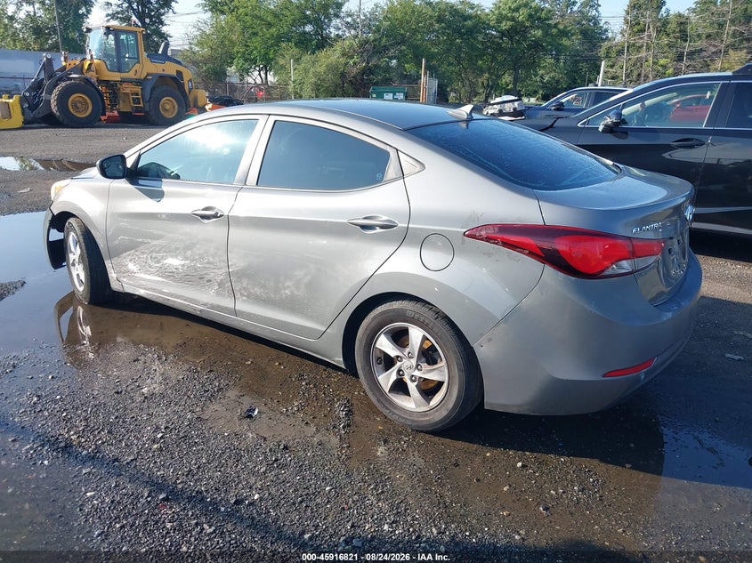 2014 HYUNDAI ELANTRA auction photo 3