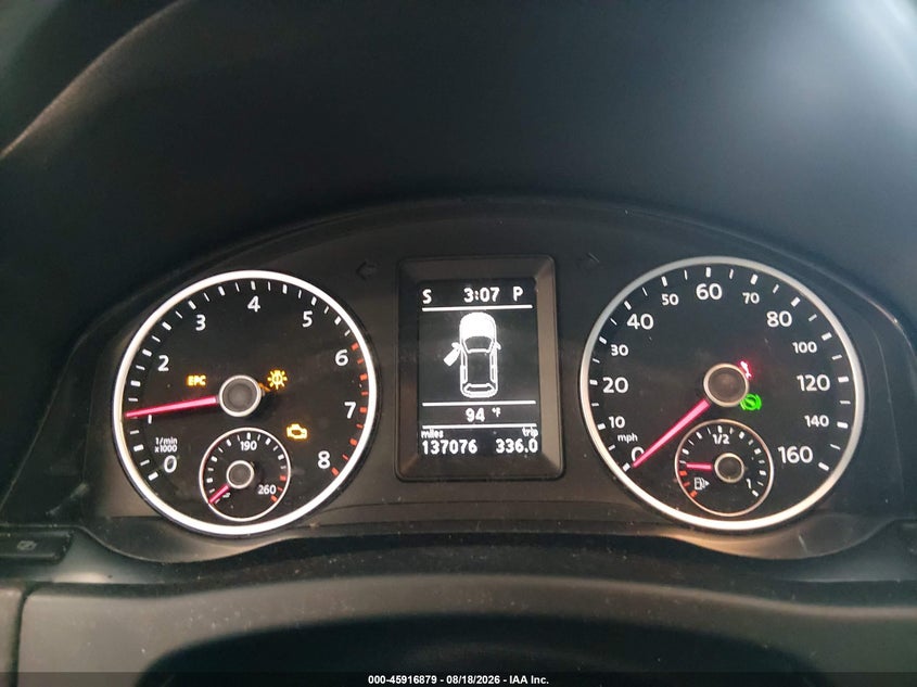 2012 VOLKSWAGEN TIGUAN auction photo 7