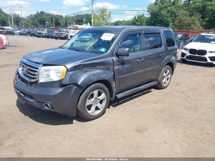 2012 Honda Pilot, Front End, IAAI, VIN 5FNYF4H52CB049618 — photo 2