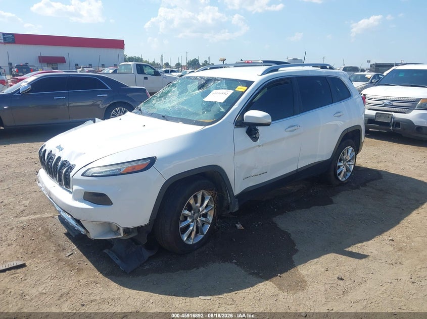 2016 Jeep Cherokee, Rollover, IAAI, VIN 1C4PJMDB1GW197136 — photo 2