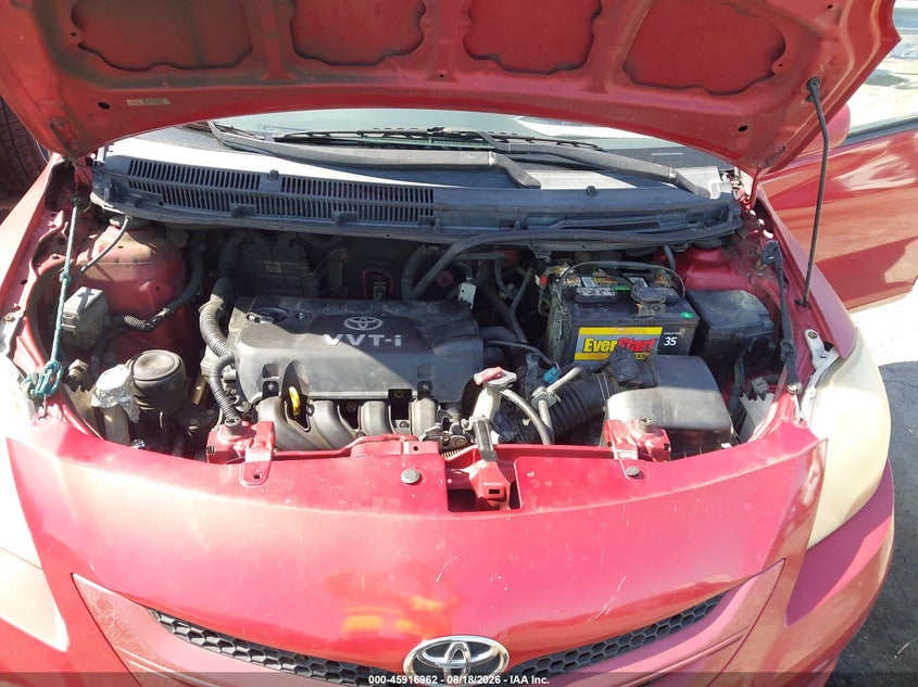 TOYOTA YARIS 2007 VIN JTDBT923271110743