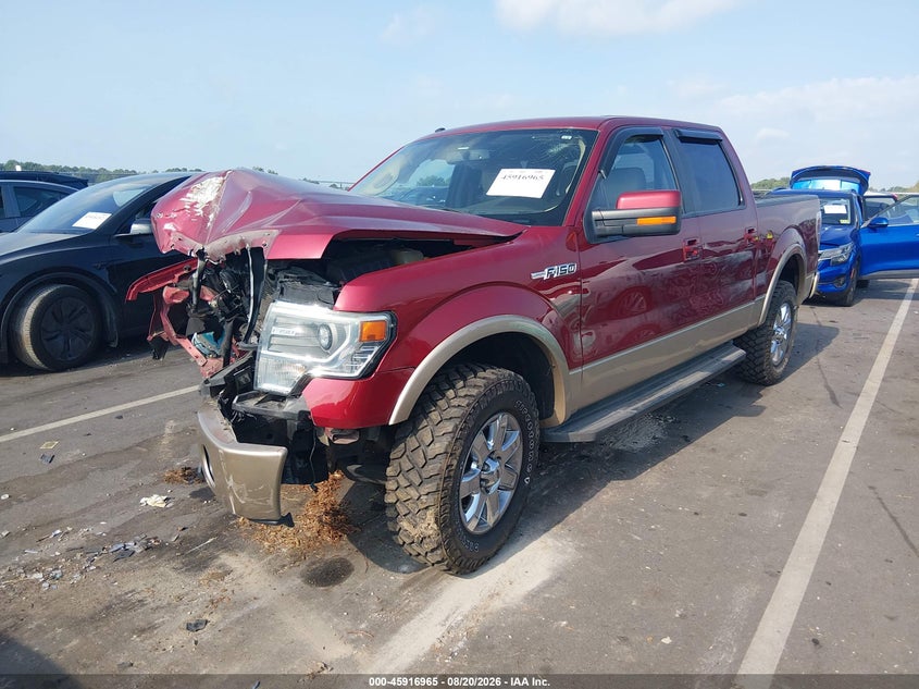 2014 Ford F-150, Удар спереду, IAAI, VIN 1FTFW1EF5EKD13018 — фото 2