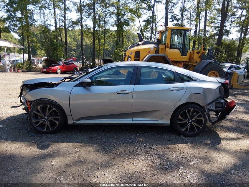 HONDA CIVIC 2021 VIN 19XFC2F81ME003738