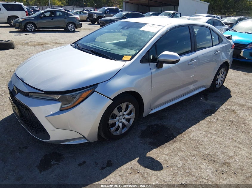 2021 Toyota Corolla, Удар сзади, IAAI, VIN 5YFEPMAE3MP247592 — фото 2