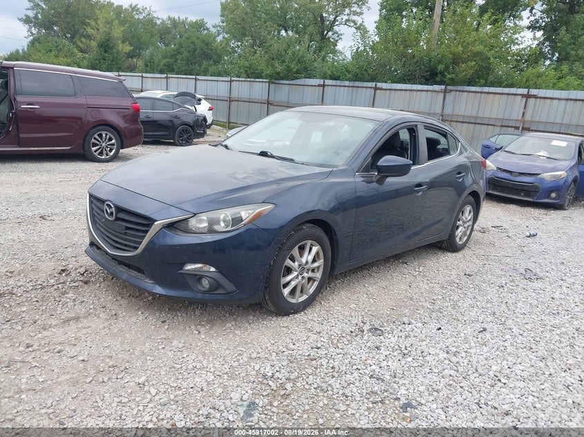 2015 Mazda 3, Затопление, IAAI, VIN JM1BM1W76F1267394 — фото 2
