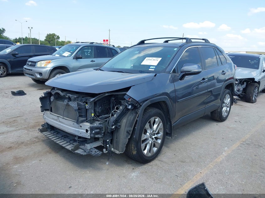 2025 Toyota RAV 4, Right Side, IAAI, VIN 2T3C1RFVXSC307659 — photo 2