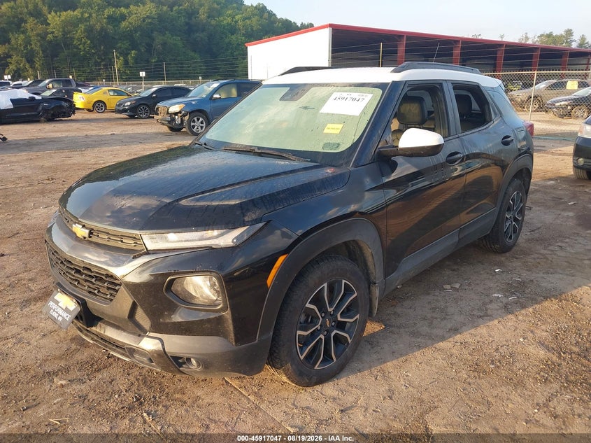 2022 Chevrolet TrailBlazer, Затопление, IAAI, VIN KL79MSSL8NB040253 — фото 2