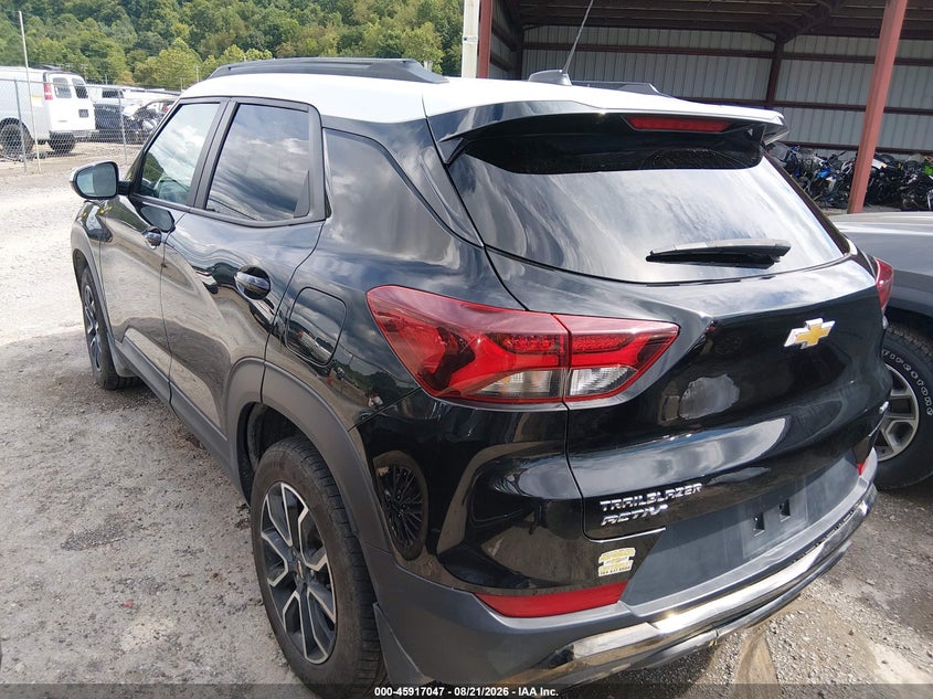 Vin: kl79mssl8nb040253, lot: 46416135, chevrolet trailblazer awd activ 20223