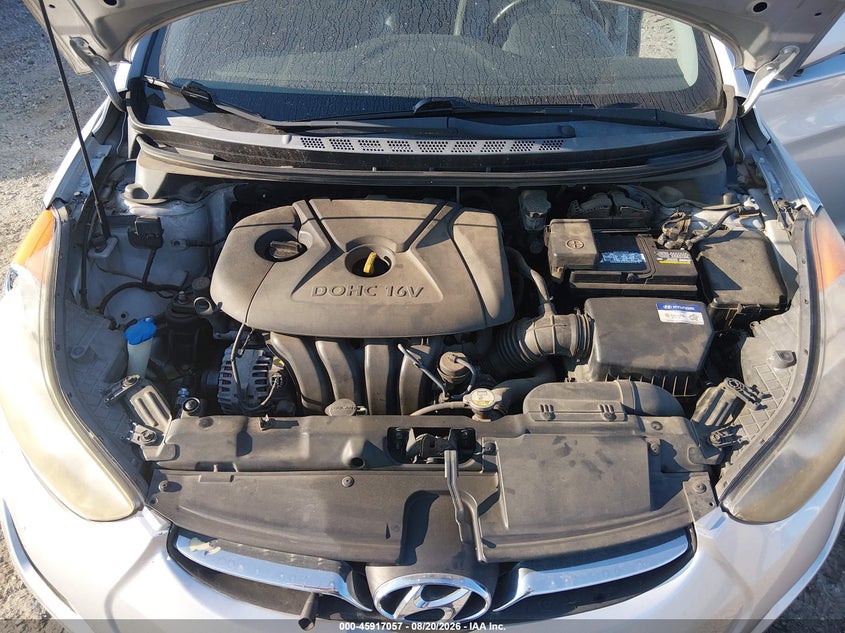 HYUNDAI ELANTRA 2013 VIN KMHDH4AE7DU487915