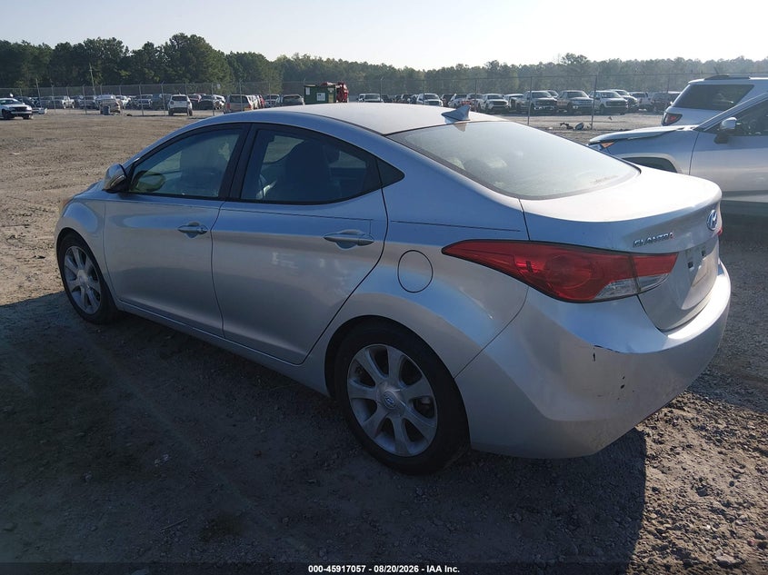 HYUNDAI ELANTRA 2013 VIN KMHDH4AE7DU487915