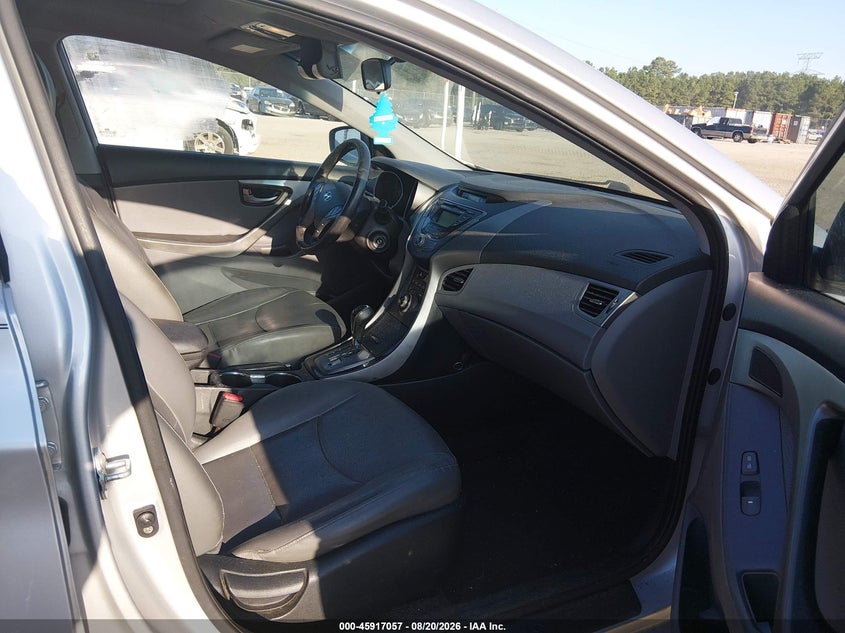HYUNDAI ELANTRA 2013 VIN KMHDH4AE7DU487915