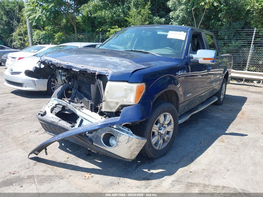 2011 Ford F-150, Front End, IAAI, VIN 1FTFW1CT0BFC62699 — photo 2