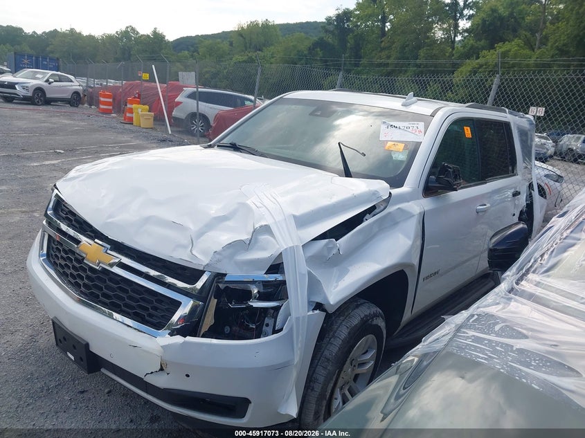 2019 Chevrolet Tahoe, По колу, IAAI, VIN 1GNSKBKC8KR358460 — фото 2