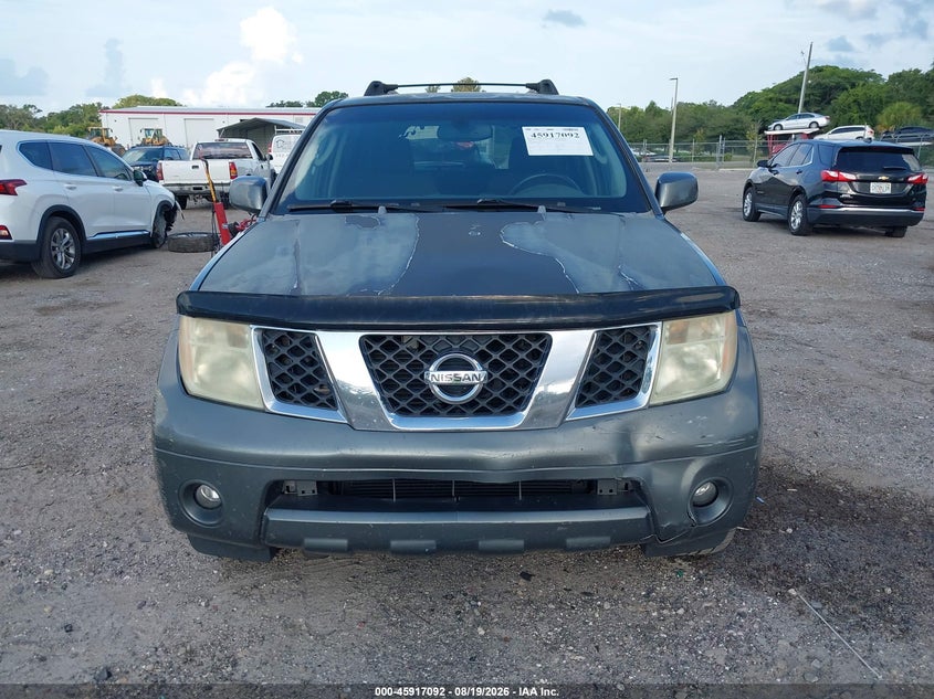 NISSAN PATHFINDER 2005 VIN 5N1AR18U55C721410
