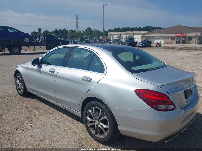 2016 MERCEDES-BENZ C 300 auction photo 3