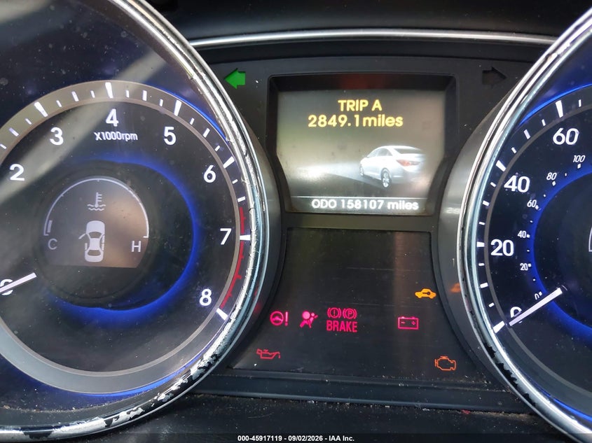 2014 HYUNDAI SONATA auction photo 7