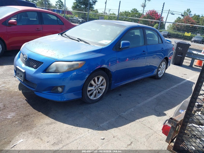 2010 Toyota Corolla, Обычный износ, IAAI, VIN 2T1BU4EE1AC480310 — фото 2