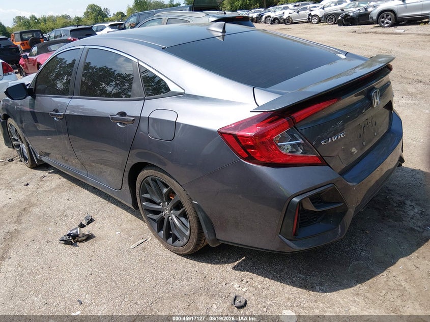 HONDA CIVIC SI 2020 VIN 2HGFC1E55LH703848