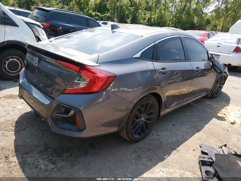 HONDA CIVIC SI 2020 VIN 2HGFC1E55LH703848