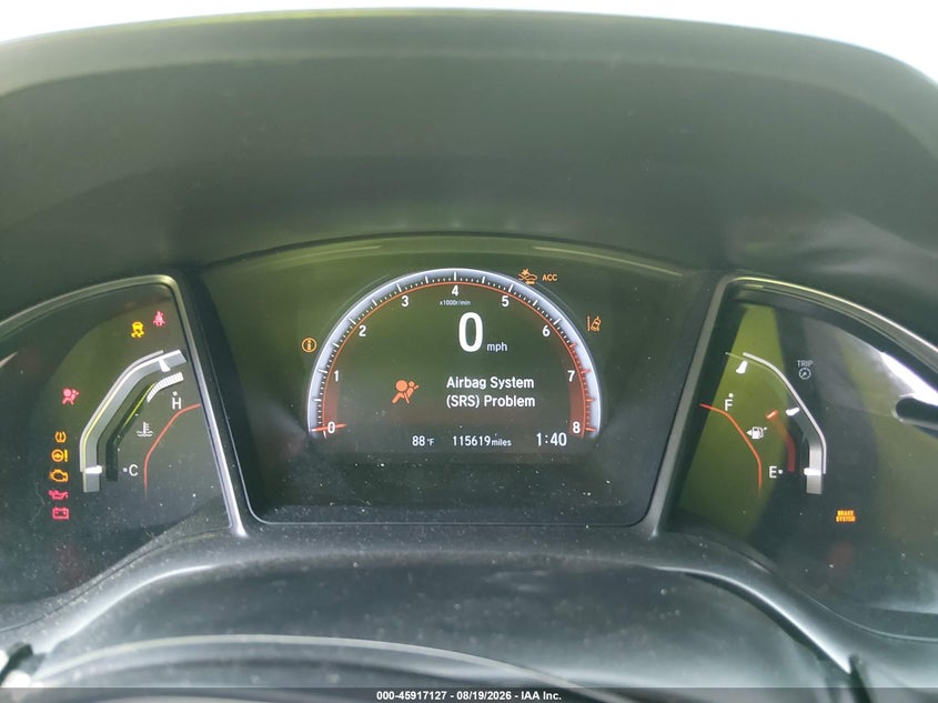 HONDA CIVIC SI 2020 VIN 2HGFC1E55LH703848