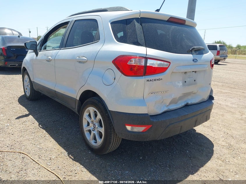 Vin: maj3s2gexmc442458, lot: 46416218, ford ecosport se 20213