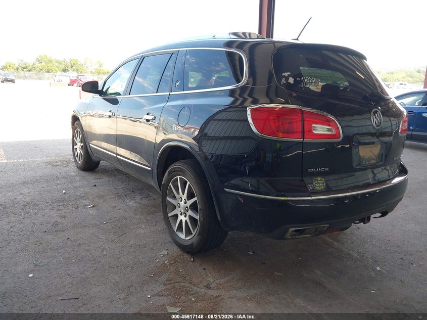 Vin: 5gakvbkd0fj143024, lot: 46416236, buick enclave leather 20153