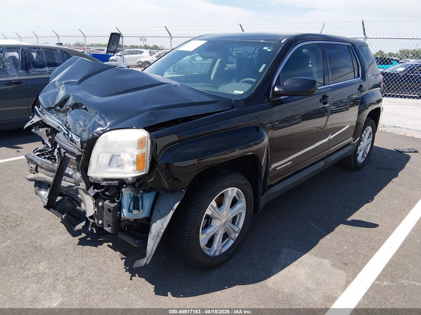 2017 GMC Terrain, Front End, IAAI, VIN 2GKALMEKXH6342169 — photo 2