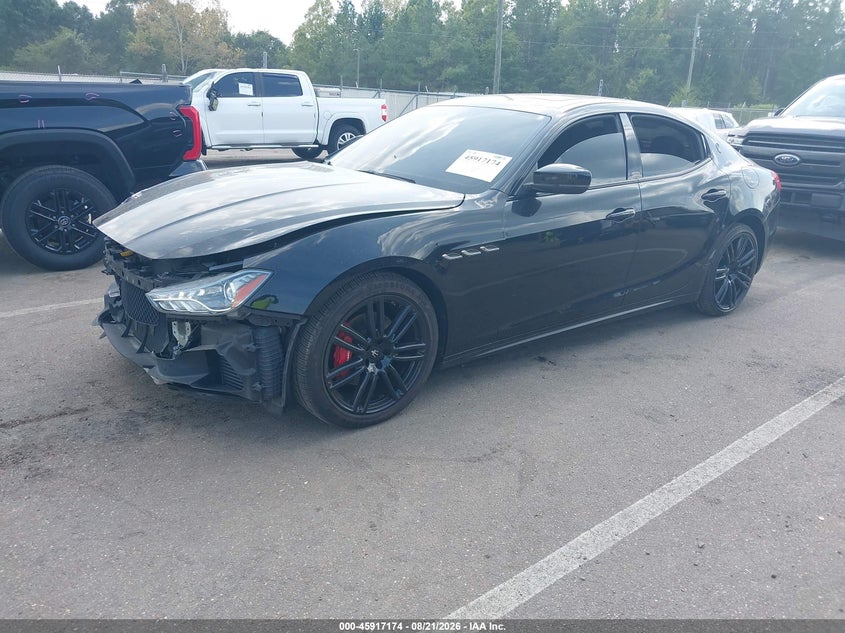 Vin: zam57xss4h1249685, lot: 46416262, maserati ghibli 20172