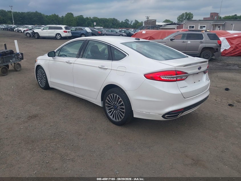 2017 FORD FUSION auction photo 3