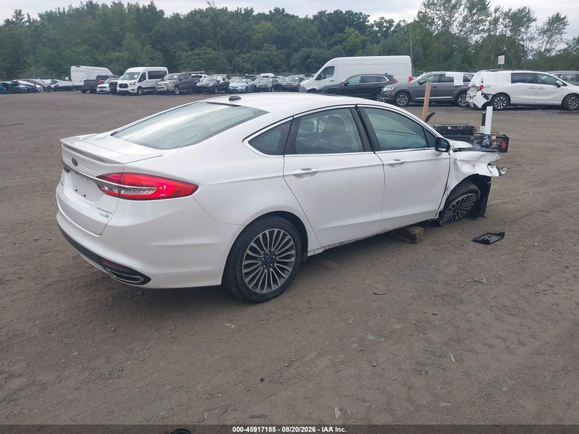 2017 FORD FUSION auction photo 4