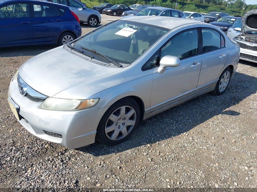 2009 Honda Civic, Normal Wear & Tear, IAAI, VIN 2HGFA16539H328443 — photo 2