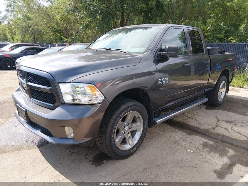 2017 RAM 1500, Rear, IAAI, VIN 1C6RR7FG7HS842559 — photo 2