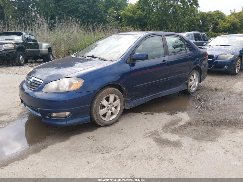 2007 Toyota Corolla, Обычный износ, IAAI, VIN 2T1BR32E07C713554 — фото 2