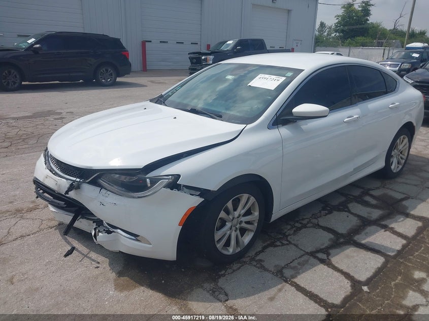 2017 Chrysler 200, Удар спереди, IAAI, VIN 1C3CCCAB0HN512110 — фото 2