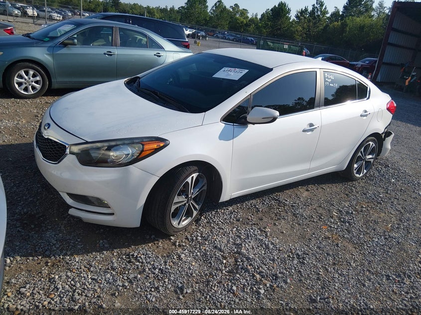2016 KIA FORTE SEDAN 2.0L I-4 DI, DOHC, VVT, 173HP