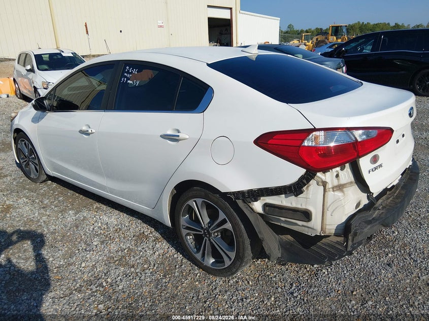 2016 KIA FORTE SEDAN 2.0L I-4 DI, DOHC, VVT, 173HP
