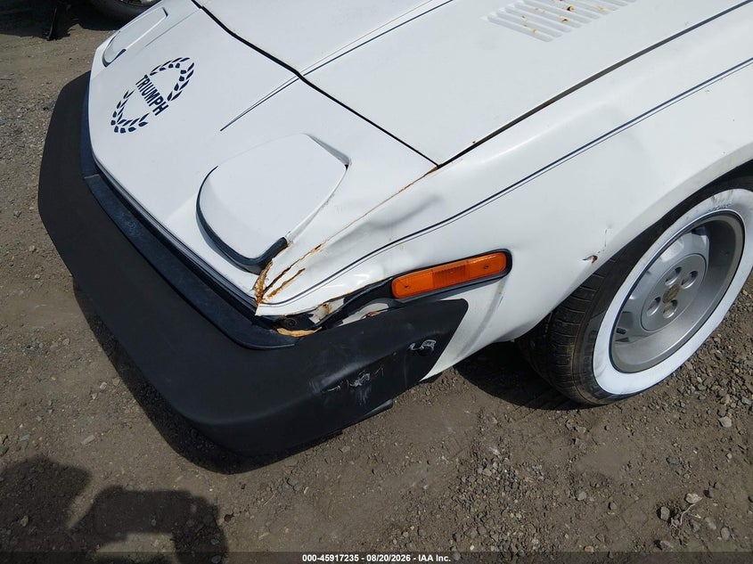 1980 TRIUMPH TR7 auction photo 6