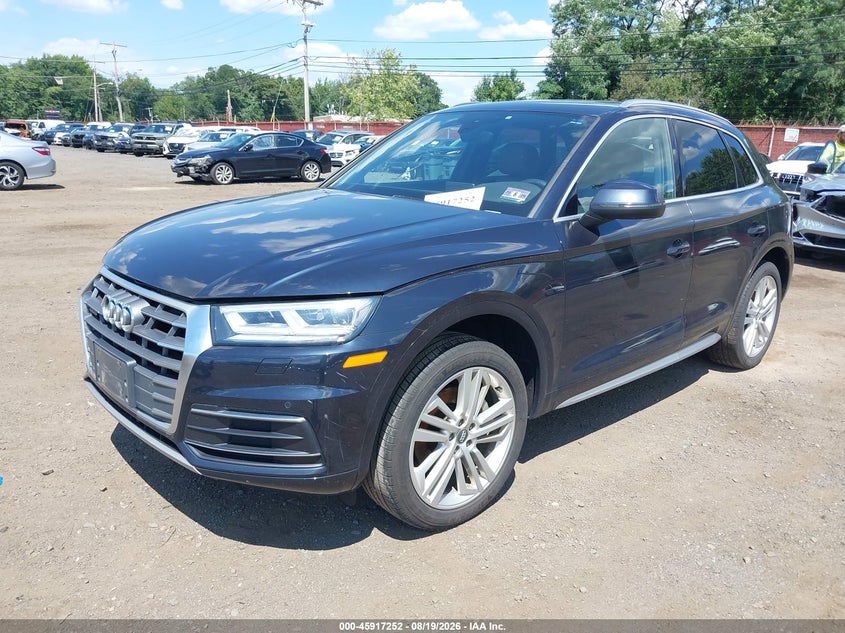 2018 Audi Q5, Flood, IAAI, VIN WA1BNAFY7J2018914 — photo 2